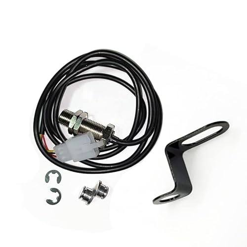 ELING Motorrad Tachometer Sensor 90 mm mit Halterung (Sensor + Halterung) von ELING