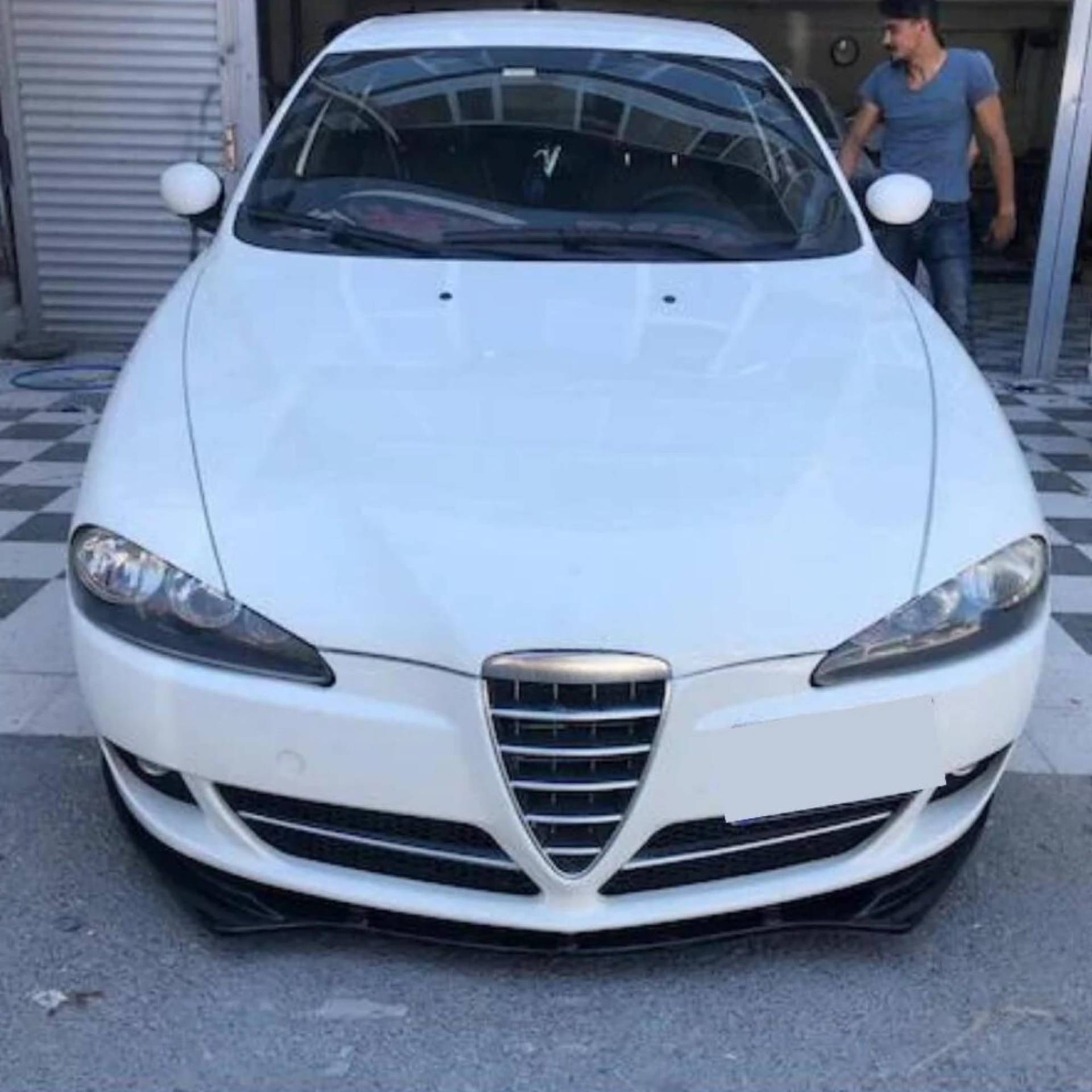 ELIT TUNING STORE 3 Stück Frontstoßstangen-Lippe für Alfa Romeo 147 Karosserie-Set, 6 Farben, Autozubehör, Spoiler, Splitter, Diffusor, Klappe, Sport-Stoßstange, Außenteile (schwarz) von ELIT TUNING STORE