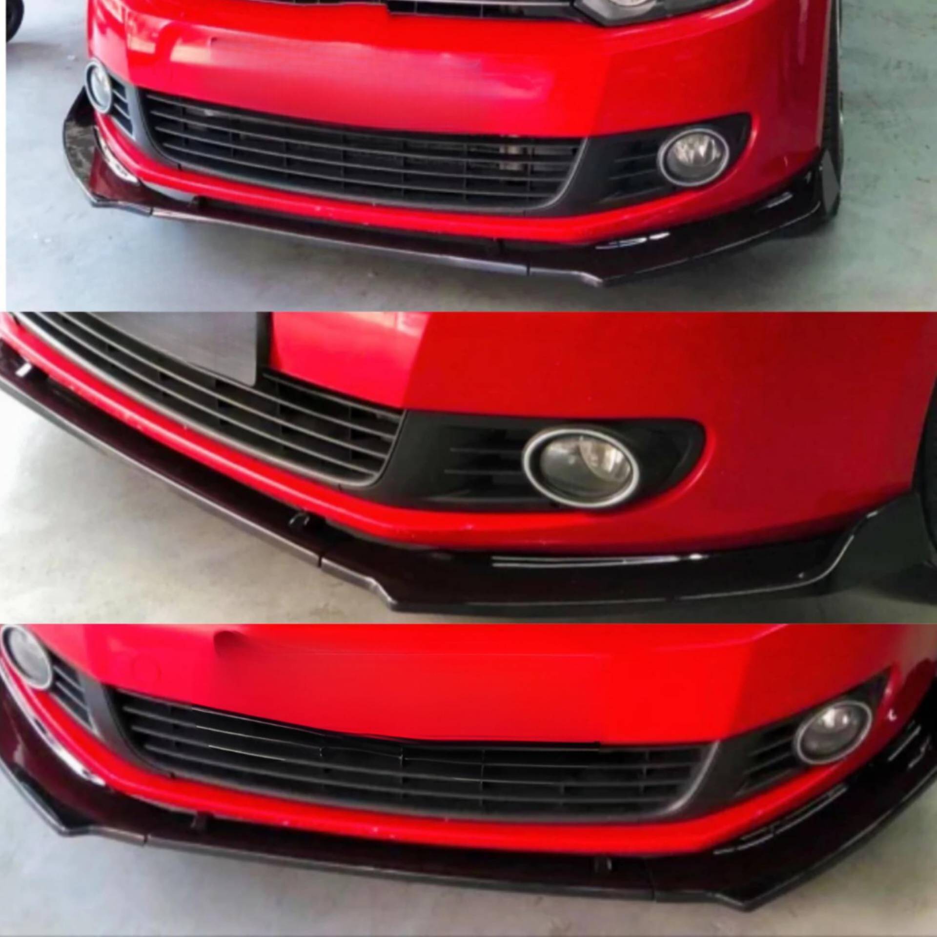 ELIT TUNING STORE Frontstoßstangen-Lippe für Volkswagen Golf 6 2008–2012, Karosserie-Set, 6 Farben, Autozubehör, Spoiler, Splitter, Diffusor, Klappe, Sport-Stoßstange, Außenteile, Rot, 3 Stück ELIT TUNING STORE Frontstoßstangen-Lippe für Volkswagen Golf 6 2008–2012, Karosserie-Set, 6 Farben, Autozubehör, Spoiler, Splitter, Diffusor, Klappe, Sport-Stoßstange, Außenteile, Rot, 3 Stück von ELIT TUNING STORE