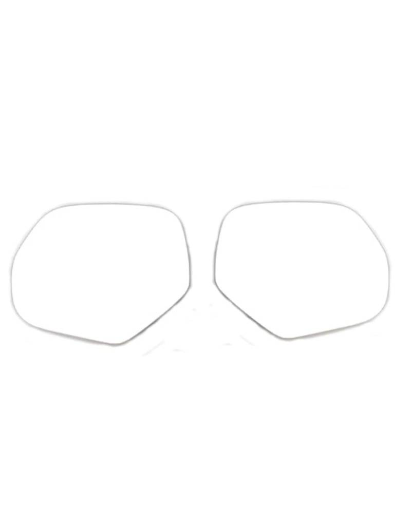 Beheizbares Rückspiegelglas für Mitsubishies Pajero Sport 2019 2020, Konvexes Spiegelglas mit Heizfunktion, Ersatzglas für Seitenspiegel, Blendschutz & Anti-Beschlag,Left And Right von ELNas