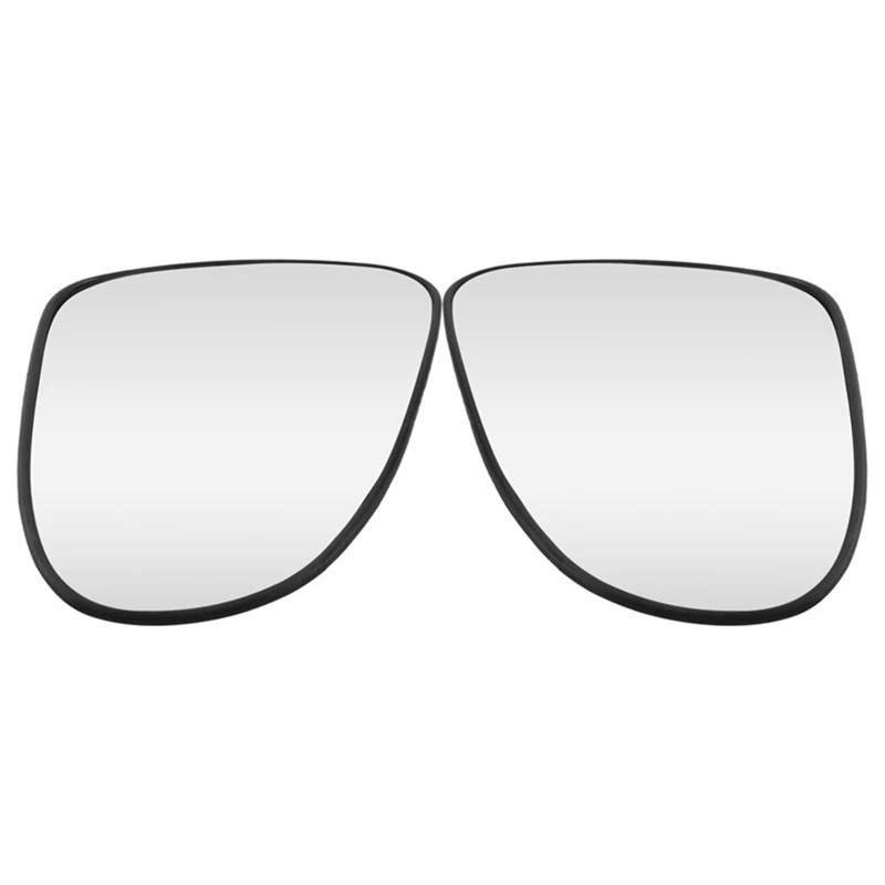 Beheizbares Rückspiegelglas für Toyota Auris 2012 2013 2014 2015 2016 2017 2018, Konvexes Spiegelglas mit Heizfunktion, Ersatzglas für Seitenspiegel, Blendschutz & Anti-Beschlag von ELNas