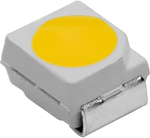 50x Superhelle SMD LEDs PLCC2 ; 3528 3,5x2,8x1,9mm ; Kalt Weiß 6000K elpohl® von ELPOHL