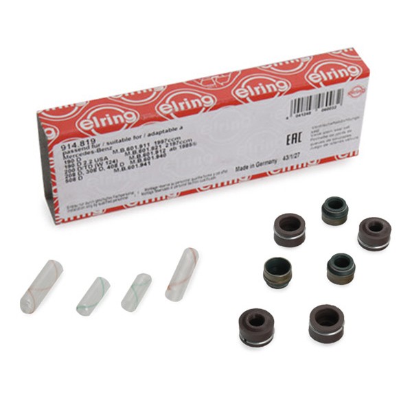 ELRING Dichtungssatz, Ventilschaft MERCEDES-BENZ,SSANGYONG,DAEWOO 914.819 1020500058,A1020500058 ELRING Dichtungssatz, Ventilschaft MERCEDES-BENZ,SSANGYONG,DAEWOO 914.819 1020500058,A1020500058 von ELRING