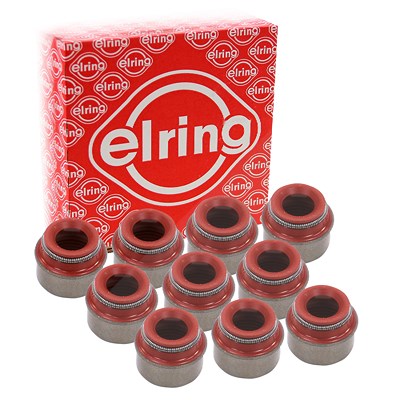 Elring 10x Dichtring, Ventilschaft [Hersteller-Nr. 701.289] für Citroën, Peugeot, Seat, Skoda, VW von ELRING