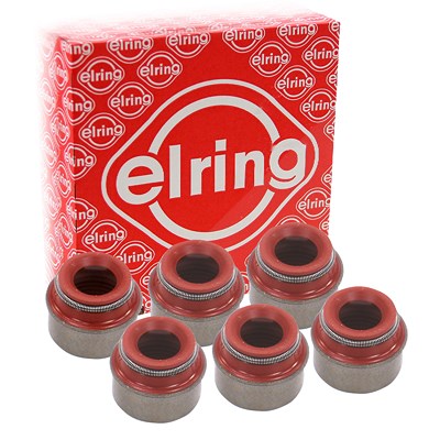 Elring 6x Dichtring, Ventilschaft [Hersteller-Nr. 701.289] für Alfa Romeo, Audi, BMW, Citroën, Dacia, Fiat, Innocenti, Lancia, Maserati, Mega, Nissan, von ELRING