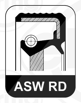 Elring Dichtring [Hersteller-Nr. 153.740] für Citroën, Ds, Fiat, Ford, Ford Usa, Jaguar, Lancia, Land Rover, Mahindra, Mitsubishi, Opel, Peugeot, Sant von ELRING