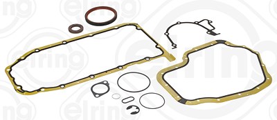 Elring Dichtungssatz, Kurbelgehäuse [Hersteller-Nr. 081.380] für Cadillac, Lotus, Opel, Vauxhall von ELRING
