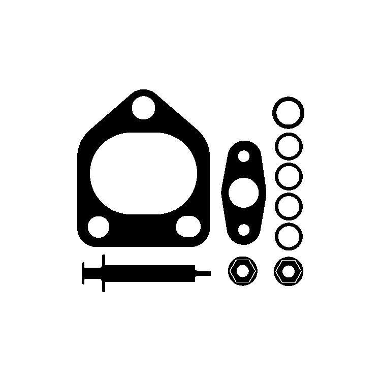 Elring Montagesatz f?r Turbolader BMW 1 3 5 7 X3 X5 Land Rover MG Opel Omega Rover Elring Montagesatz f?r Turbolader BMW 1 3 5 7 X3 X5 Land Rover MG Opel Omega Rover von ELRING