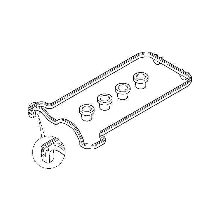 Elring Ventildeckeldichtungssatz links Mercedes-Benz E S Klasse SL C140 W140 W124 R129 Elring Ventildeckeldichtungssatz links Mercedes-Benz E S Klasse SL C140 W140 W124 R129 von ELRING