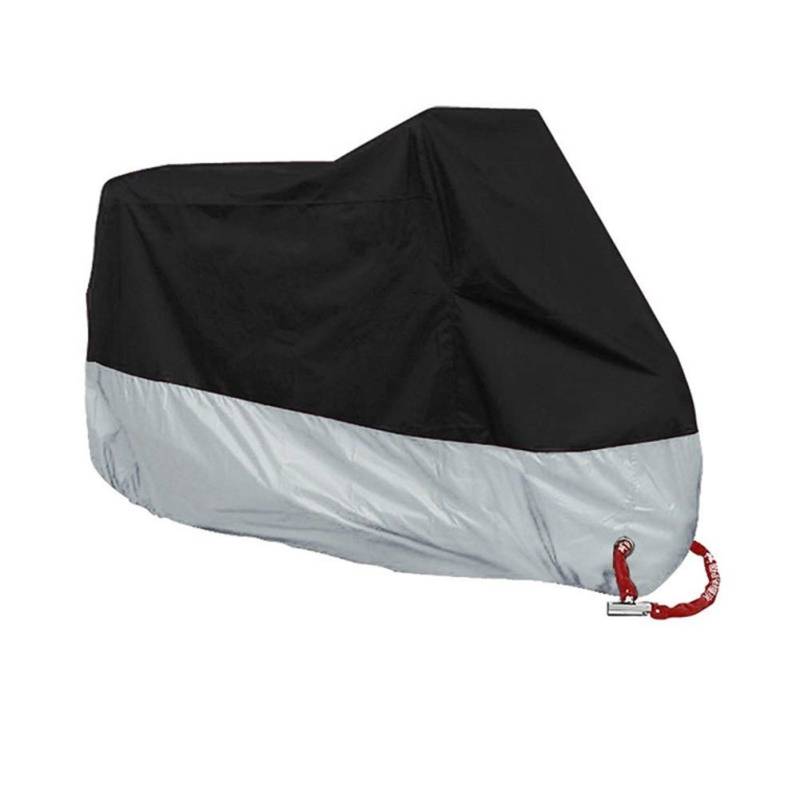 Motorrad Abdeckplane,Roller Abdeckplane Motorrad-Abdeckung Fahrrad Staubdichtes UV-Schutz-All Season Outdoor Indoor Motorroller Motorrad Regen-Abdeckung M L XL 2XL 3XL 4XL (Size : M) von ELTOX