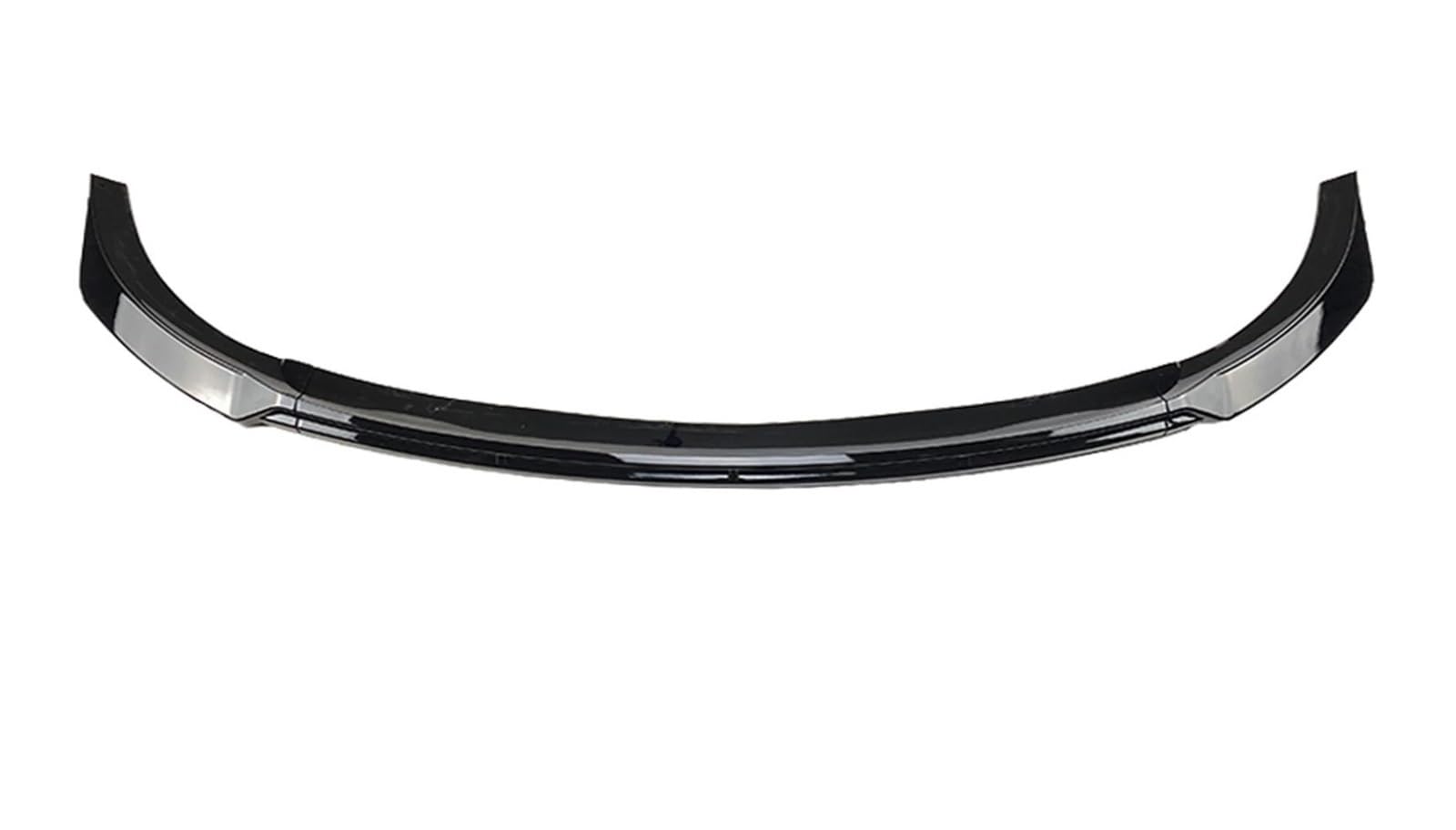Frontstoßstange Spoiler Für Tesla Für Modell Y 2020 2021 2022 Frontschürze Spoiler Lip Splitter Schutz Bord ABS Glänzend Schwarz Carbon Faser Frontspoiler Lippe (Farbe : Glossy Black) von EMENAR