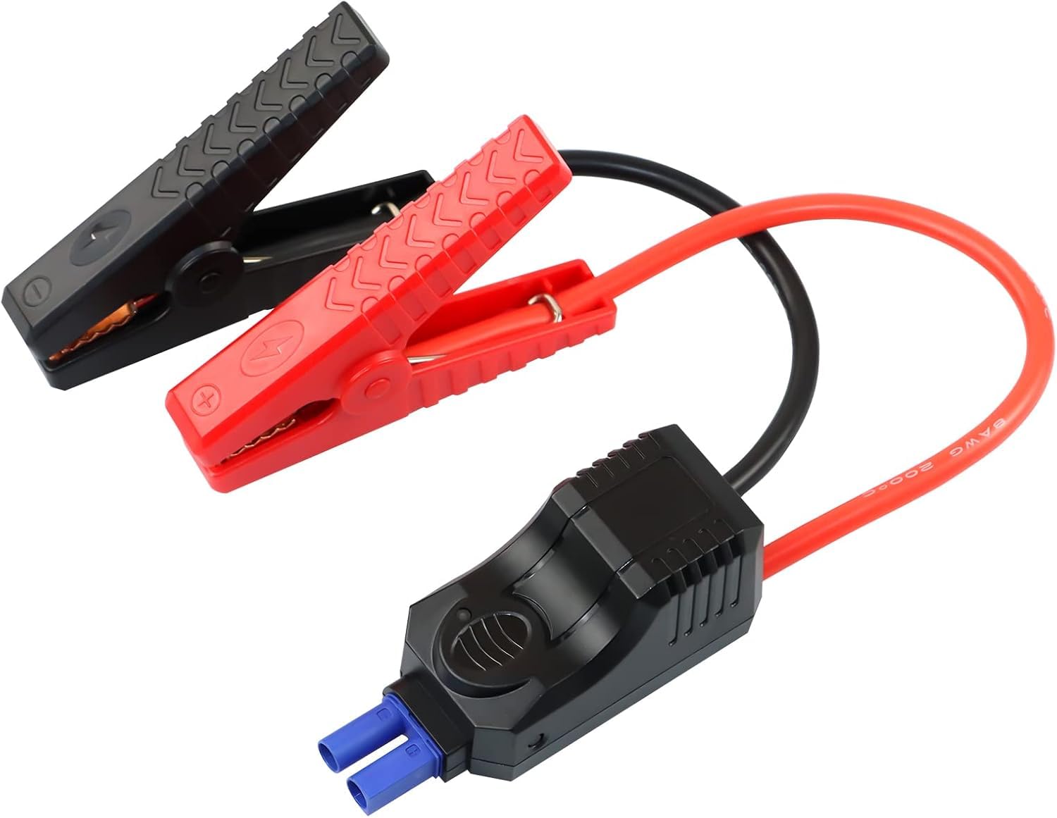 Tragbare intelligente Starthilfeklemmen EC5 Ersatz-Starthilfekabe Krokodilklemme Booster Batterieclips mit 8 AWG Draht für 12V tragbare Auto-Starthilfe Jump Starter Booster Tragbare intelligente Starthilfeklemmen EC5 Ersatz-Starthilfekabe Krokodilklemme Booster Batterieclips mit 8 AWG Draht für 12V tragbare Auto-Starthilfe Jump Starter Booster von EMEPOVGY