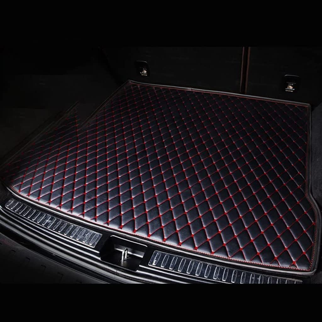 Auto Kofferraummatte Für Audi A6 S6 C7 4G 2013-2018, Cargo Teppich Kratzfest rutschfest Kofferraum Schutzmatten Innere Zubehör,B-2 von EMIGOS