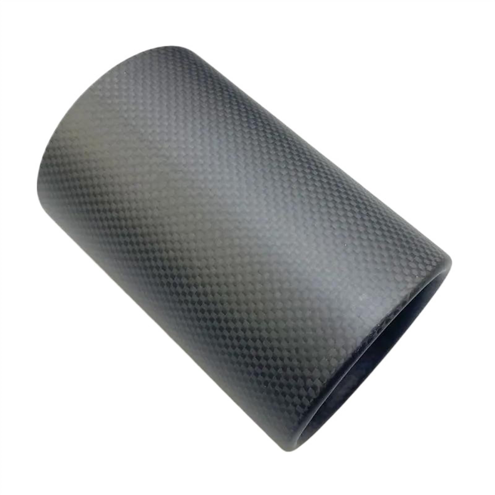 EMIGOS Auspuff Endrohr Für VW Für Golf 8 GTI Mk8 2020 2021 2022 2023 Schalldämpfer Endrohr Auspuff Auto Spitze Carbon Fiber Tail Dekoration Abdeckung Schutz Teile Auto Zubehör von EMIGOS