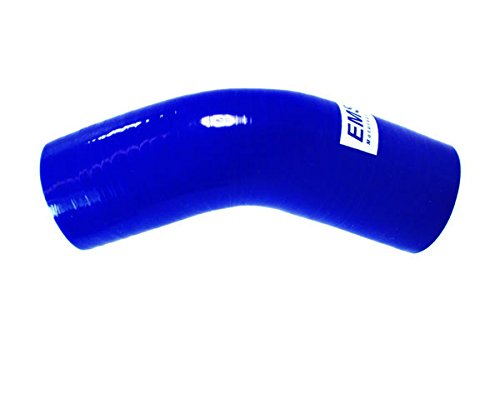 35mm 45 Grad Winkel Silikonschlauch Verbinder E4535 von EMS Motorsport