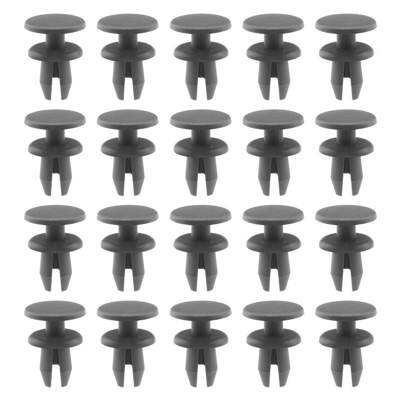 20 Stück Clips für Heckklappe, Auskleidung, Kofferraumdeckel, Schutzbleche, Clips vorne, für 3 Serien 51498237075, Nietclips, ausziehbar, für Verkleidung von Kunststoffpaneelen von EMSea