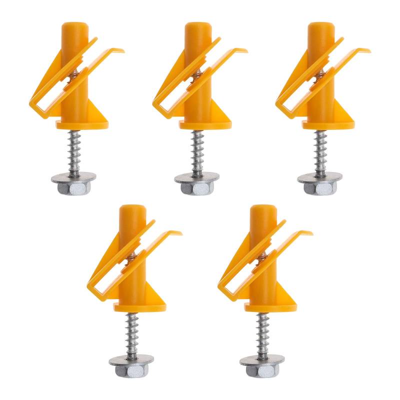 EMSea 5X Motorhaube Schraubclip Kompatibel mit Mercedes Benz Smart Cabrio Fortwo Roadster 450 451 452 Befestigungsklammer Unterfahrschutz Unterbodenverkleidung von EMSea