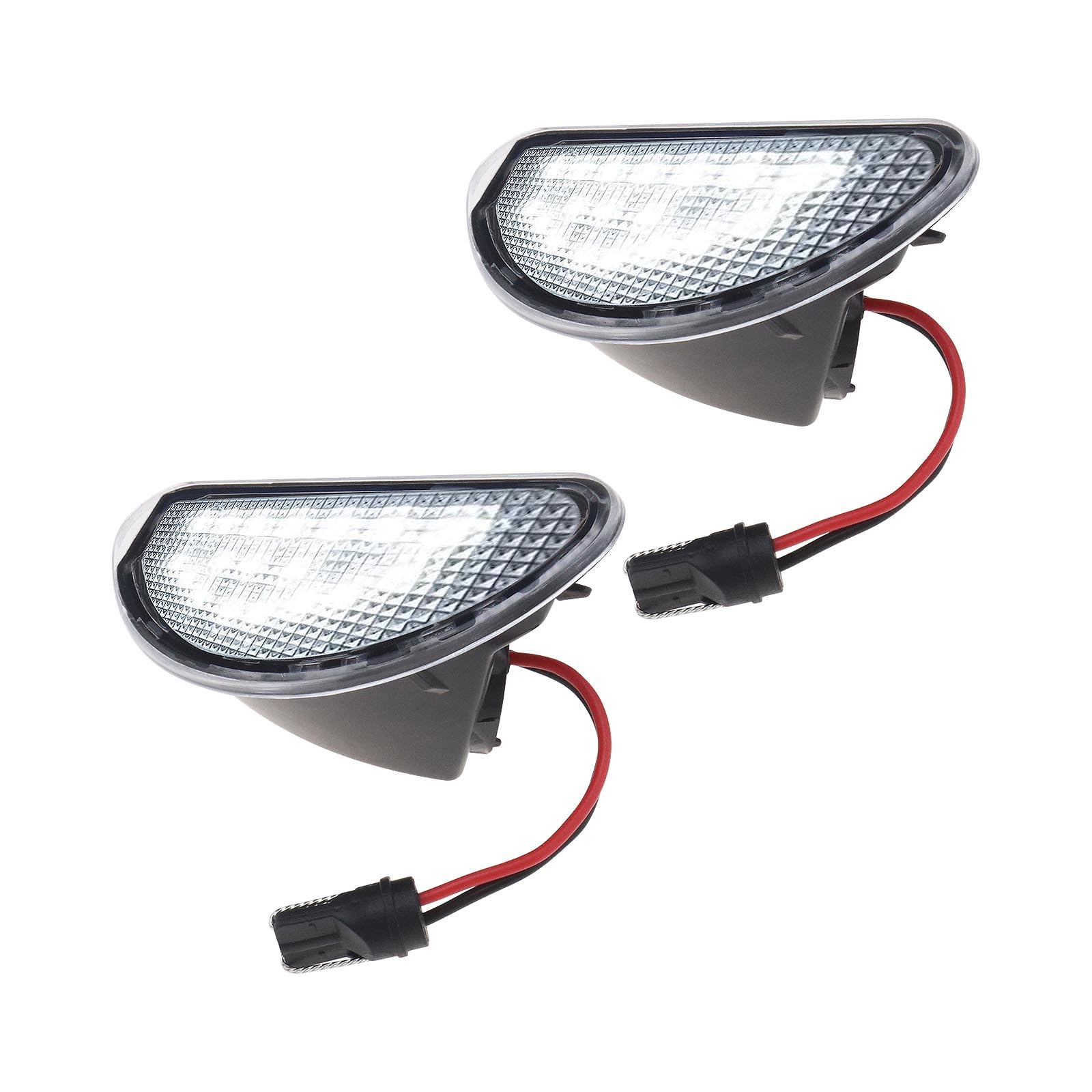 EMSea 2 Stück LED-Kennzeichenleuchten Auto-LED-Rückleuchten 81270-0H010 812700H010 Hintere Kfz-Kennzeichenleuchten Kompatibel mit Toyota Aygo von EMSea