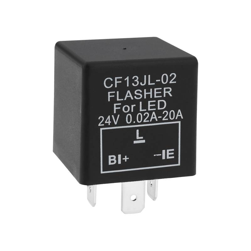 EMSea 24 V LED-Blinkrelais, 0,02 A-20 A, 0,1-150 W, 3-polig, LKW, Busse, Fahrzeuge von EMSea