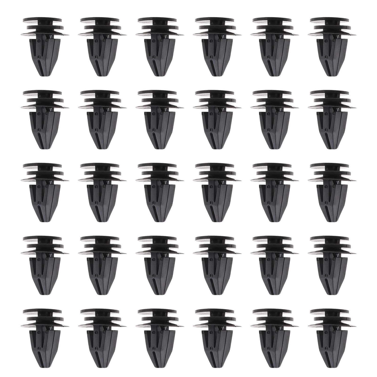 EMSea 30 x schwarze Kunststoff-Befestigungsclips für den Außenseitenschweller, kompatibel mit Mini R50 R53 R56 R57 R58 07131480419 EMSea 30 x schwarze Kunststoff-Befestigungsclips für den Außenseitenschweller, kompatibel mit Mini R50 R53 R56 R57 R58 07131480419 von EMSea