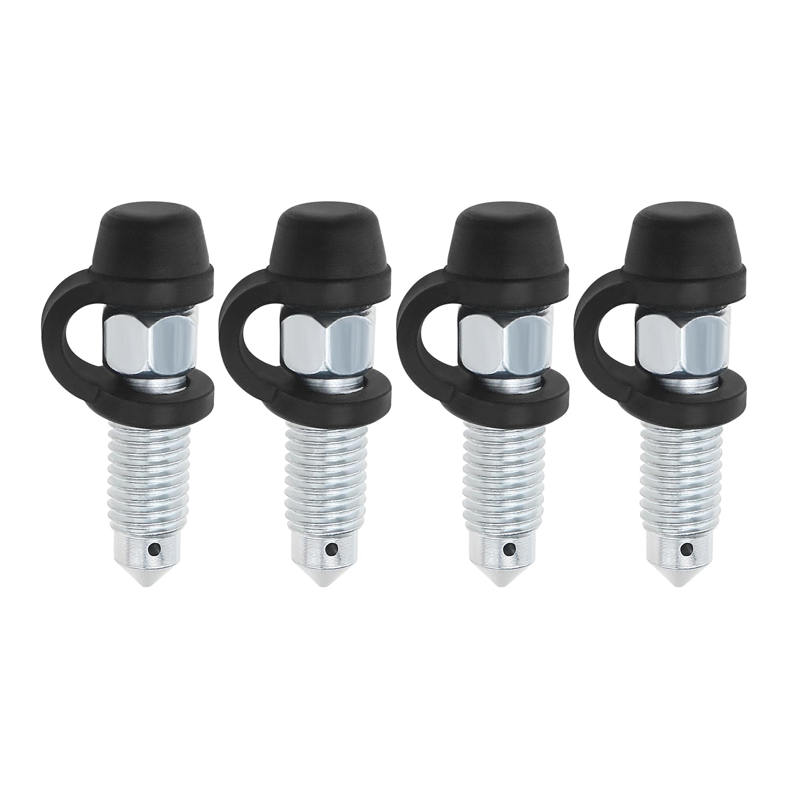 EMSea 4 Sätze Motorrad Bremssattel Entlüftungsschraube Entlüftungsnippelschraube M7 X 1mm mit Staubkappe Kompatibel mit Suzuki Kompatibel mit Honda EMSea 4 Sätze Motorrad Bremssattel Entlüftungsschraube Entlüftungsnippelschraube M7 X 1mm mit Staubkappe Kompatibel mit Suzuki Kompatibel mit Honda von EMSea