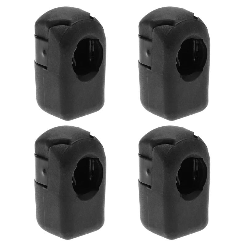 EMSea 4-teiliges Gasfeder-Endstück Heckklappen-Gasfeder-Anschluss Kunststoff Zubehör für Kofferraum Motorhaube Auto-Umbau Wohnwagen M6 X 11,3 Mm für 10mm Kugelkopf von EMSea