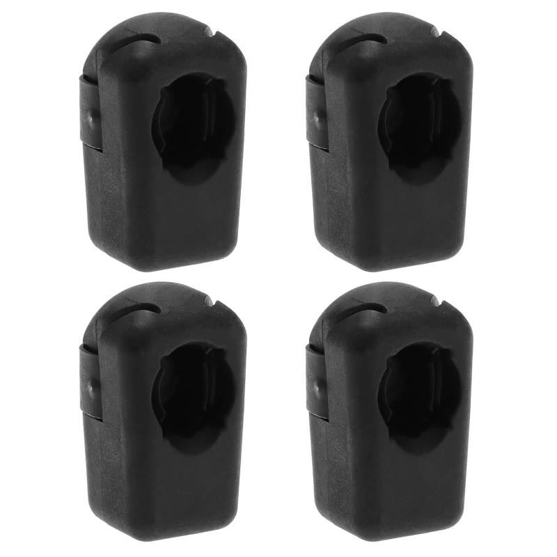EMSea 4-teiliges Gasfeder-Endstück Heckklappen-Gasfeder-Anschluss Kunststoff Zubehör für Kofferraum Motorhaube Auto-Umbau Wohnwagen M8 X 11,3 Mm für 10mm Kugelkopf von EMSea