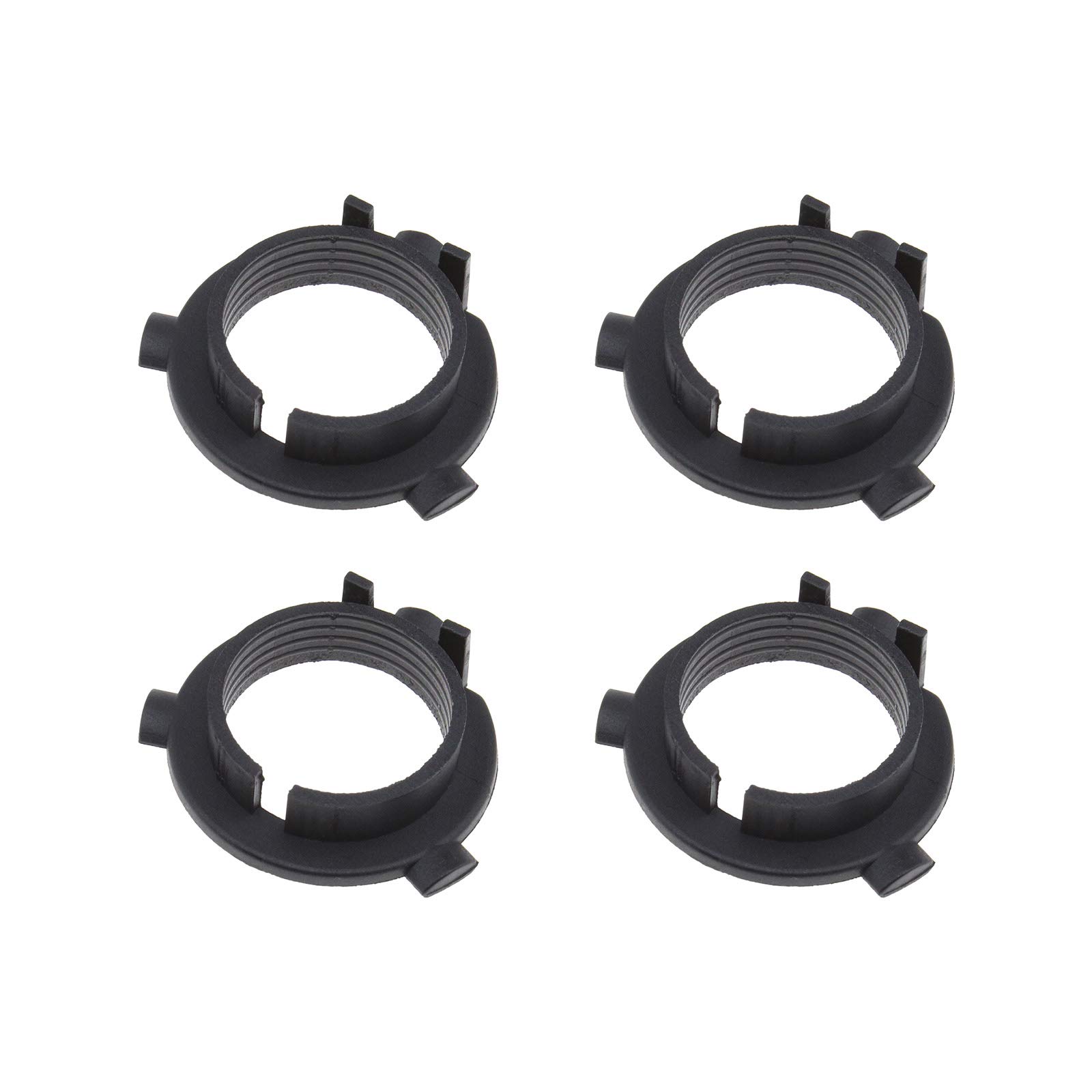 EMSea 4x Auto H7 LED Scheinwerfer Lampen Sockel Adapter Sockel Halter Halter Clips Schwarz Kompatibel mit KIA K3 K4 K5 Hyundai Coupe EMSea 4x Auto H7 LED Scheinwerfer Lampen Sockel Adapter Sockel Halter Halter Clips Schwarz Kompatibel mit KIA K3 K4 K5 Hyundai Coupe von EMSea
