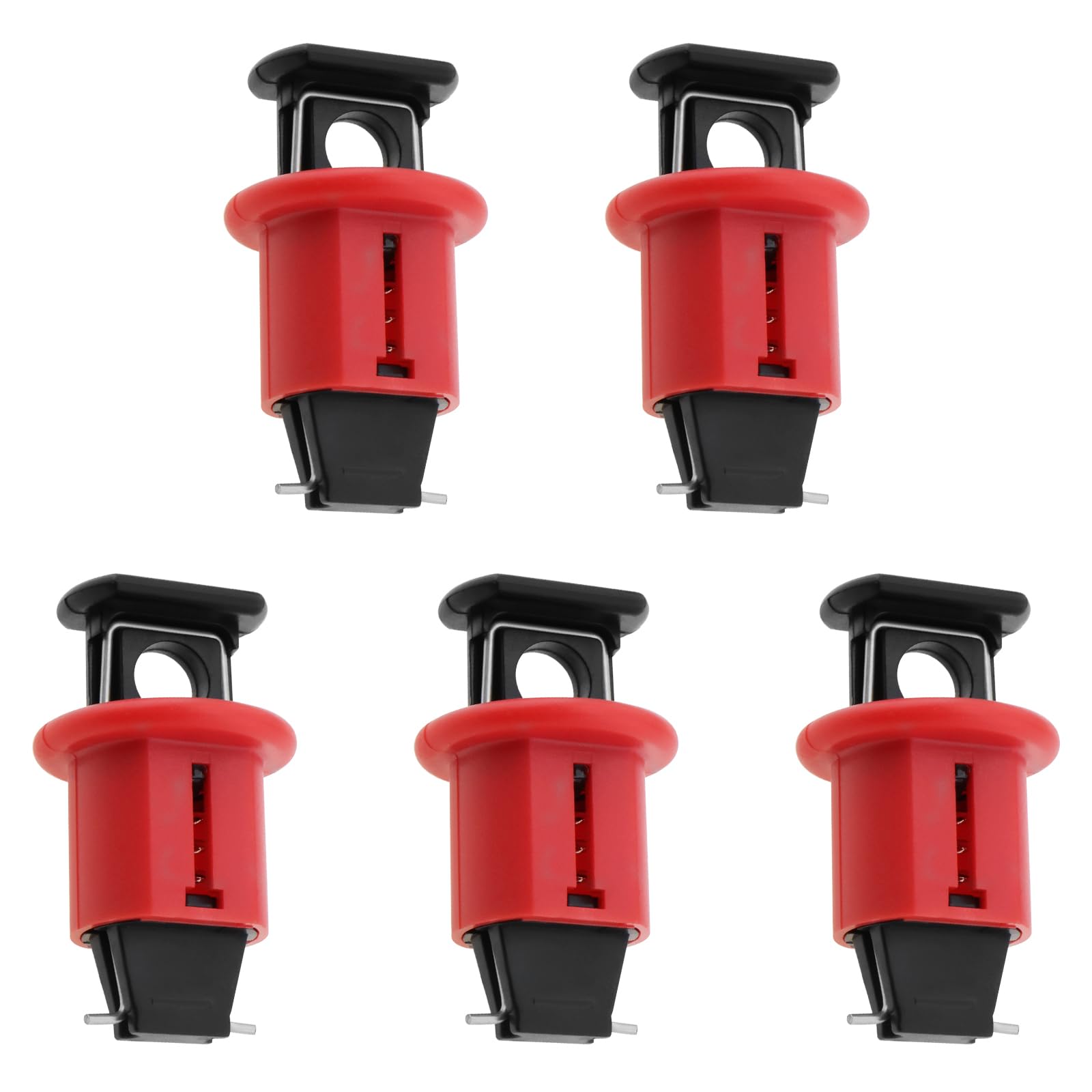 EMSea 5 Stück Lock Out MCB Leistungsschalter Gerät Push Pin Out Lock Industriequalität Leistungsschalterschloss für Elektrisches Lockout Loto Gerät EMSea 5 Stück Lock Out MCB Leistungsschalter Gerät Push Pin Out Lock Industriequalität Leistungsschalterschloss für Elektrisches Lockout Loto Gerät von EMSea