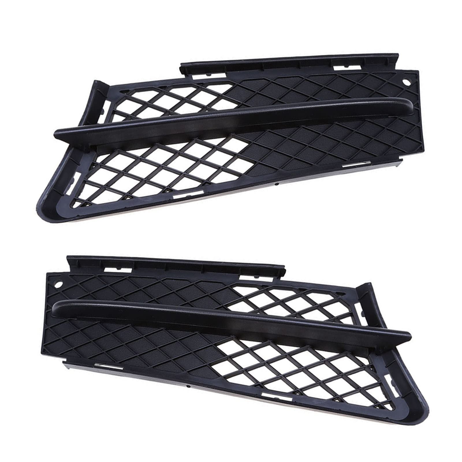 EMTOG Frontstoßstange untere Grills Nebelscheinwerfer Haubenabdeckung passend for BMW 3er E90 Limousine 2005 2006 2007 2008 Pre-Facelift Abdeckung für Nebelscheinwerfer (Color : Left Right) von EMTOG