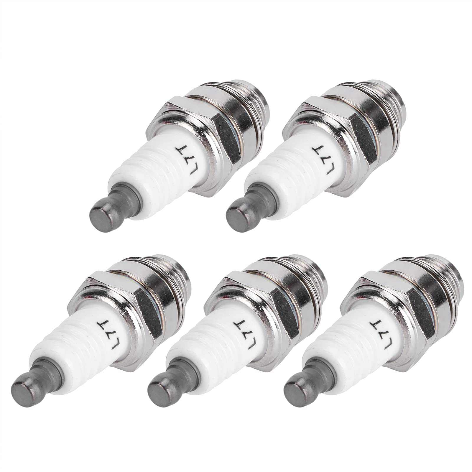 5 Stück Zündkerze L7T Zündkerze Passend BM6A BPMR7A RCJ6Y RCJ7Y WSR5F 33cc-49cc Trimmergebläse 5 Stück Zündkerze L7T Zündkerze Passend BM6A BPMR7A RCJ6Y RCJ7Y WSR5F 33cc-49cc Trimmergebläse von EMUKOEP
