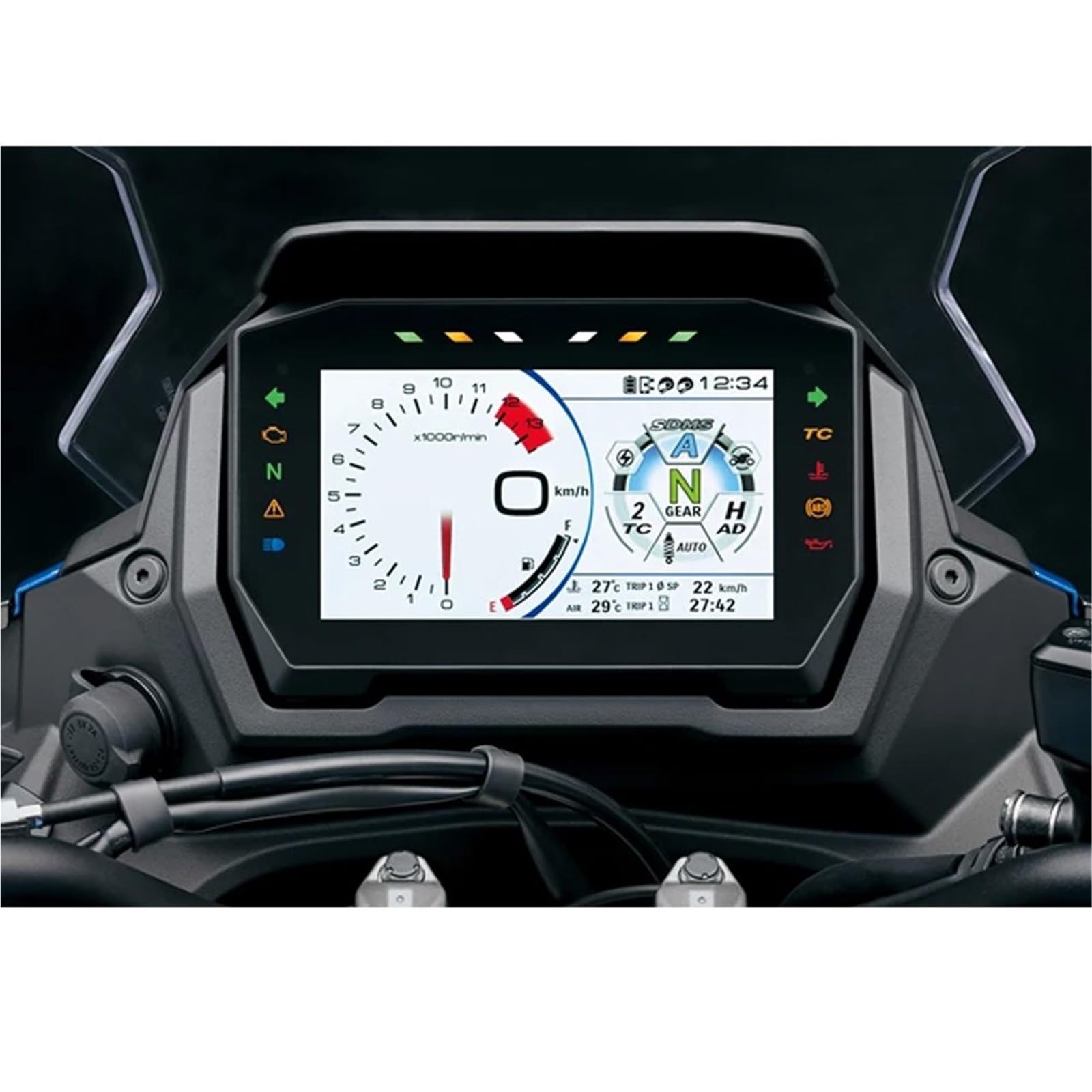 Für GSX-S1000GX Gsx S1000gx 2023 Armaturenbrett-Displayschutzfolie Motorrad-Instrumentenschutzzubehör Für GSX-S1000GX Gsx S1000gx 2023 Armaturenbrett-Displayschutzfolie Motorrad-Instrumentenschutzzubehör von EMYMPUKSCK