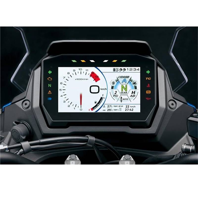 Für GSX-S1000GX Gsx S1000gx 2023 Armaturenbrett-Displayschutzfolie Motorrad-Instrumentenschutzzubehör von EMYMPUKSCK