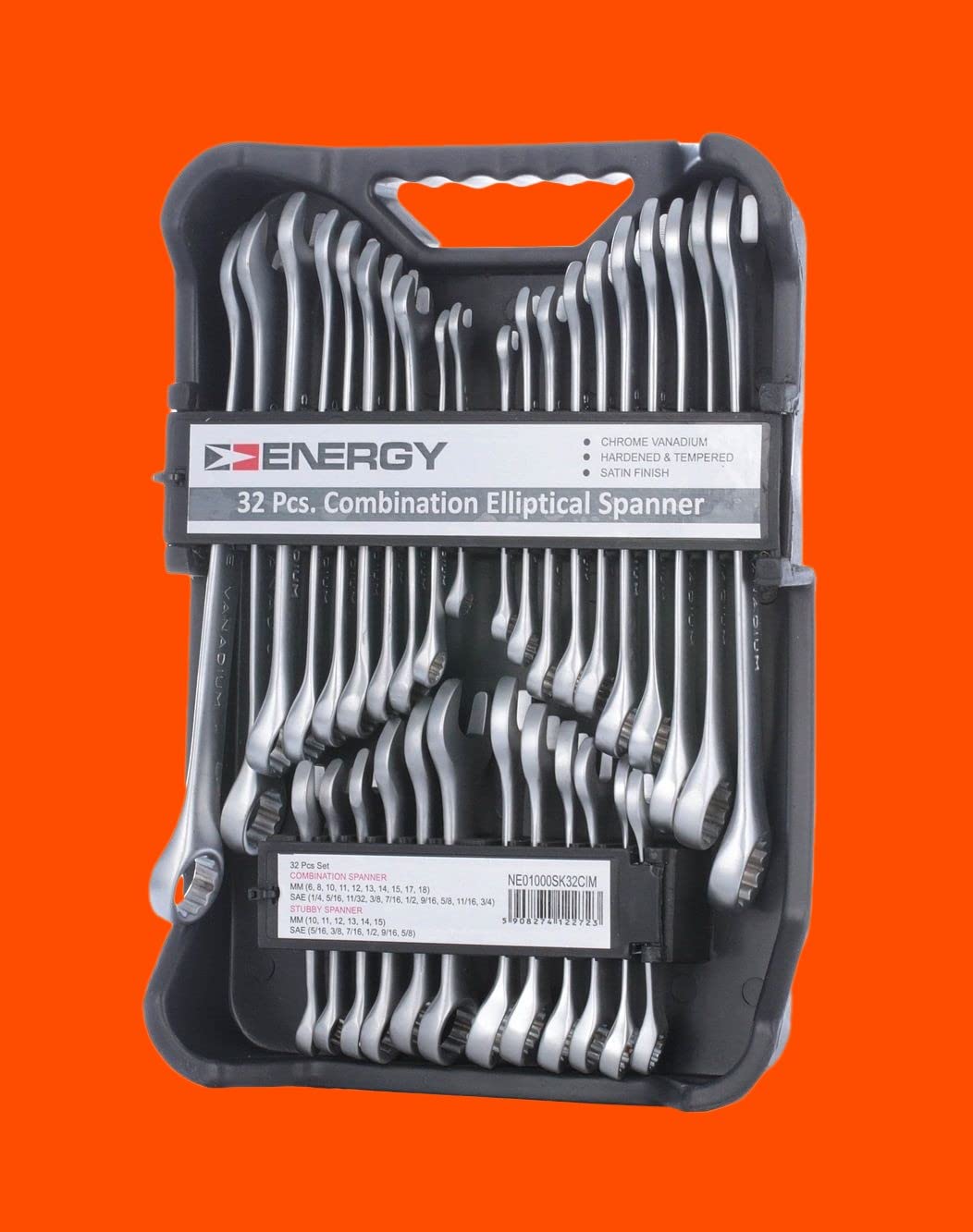 Energy Ring- / Gabelschlüsselsatz NE01000SK32CIM Chrom-Vanadium-Stahl Energy Ring- / Gabelschlüsselsatz NE01000SK32CIM Chrom-Vanadium-Stahl von ENERGY