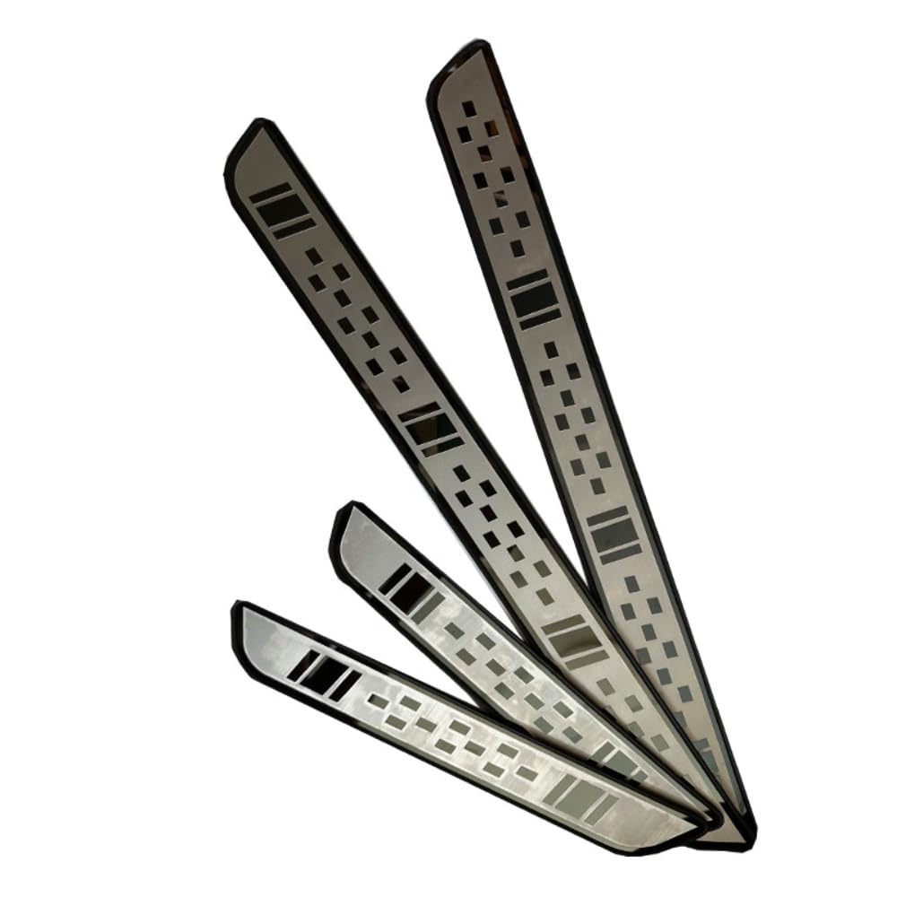 ENFILY 4 Stück Auto-Außentürschwellen-Schutz-Zubehör für Dodge Scuff Guard Threshold Welcome Pedal Strip Cover Styling Dekoration Aufkleber ENFILY 4 Stück Auto-Außentürschwellen-Schutz-Zubehör für Dodge Scuff Guard Threshold Welcome Pedal Strip Cover Styling Dekoration Aufkleber von ENFILY