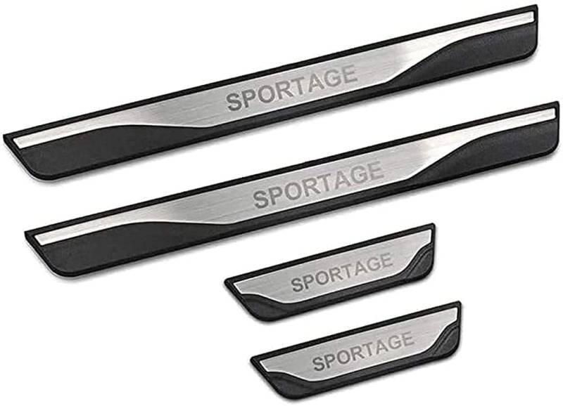 ENFILY 4PCS Auto Außen Einstiegsleisten Schutz Zubehör für KIA Sportage QL 4 2016-2022 Abriebschutz Schwelle Willkommen Pedal Strip Abdeckung Styling Dekoration von ENFILY