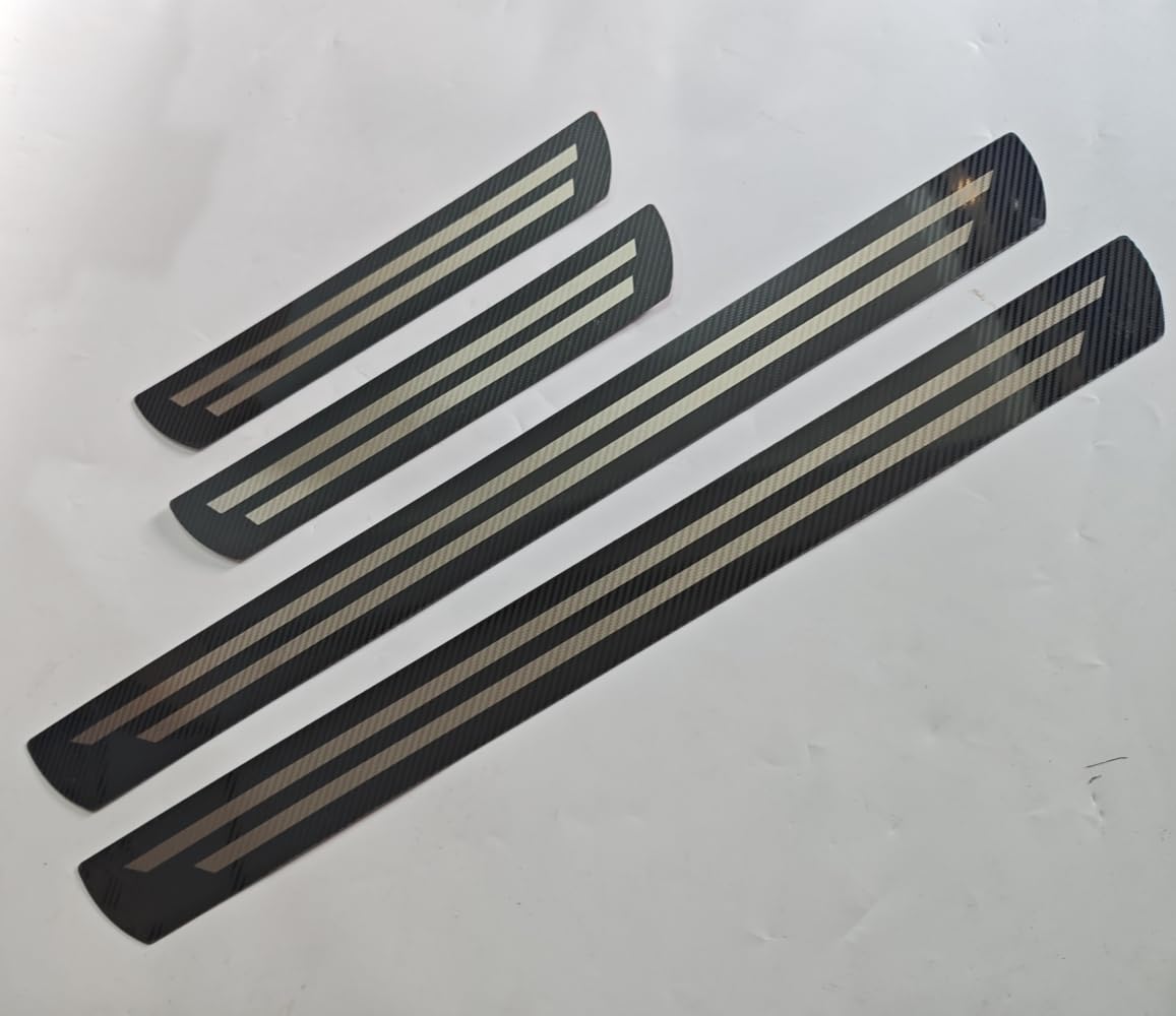 ENFILY 4 Stück Kohlefaser Auto Einstiegsleisten Schutz Zubehör für Captur Threshold Anti-Verschleiß Zierstreifen Scuff Guard Pedal Abdeckung ENFILY 4 Stück Kohlefaser Auto Einstiegsleisten Schutz Zubehör für Captur Threshold Anti-Verschleiß Zierstreifen Scuff Guard Pedal Abdeckung von ENFILY