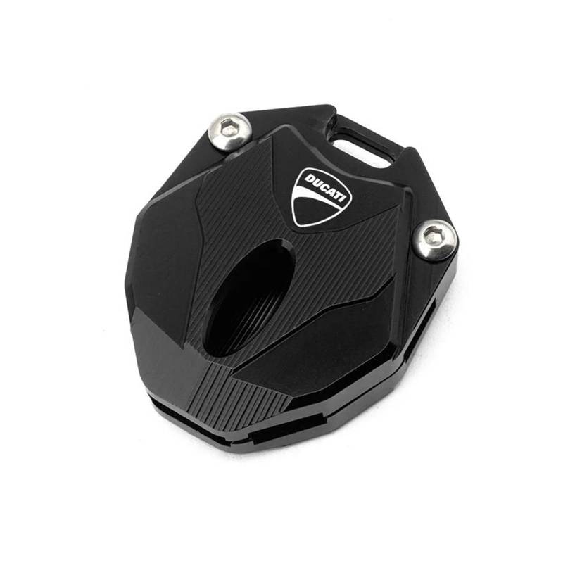 ENGEBS Motorrad-Schlüsselschutzhülle und Schlüsselanhänger für Ducati Streetfighter V4 SP V2 Panigale V2 V4 SP 2022 2023 2024, Schwarz von ENGEBS