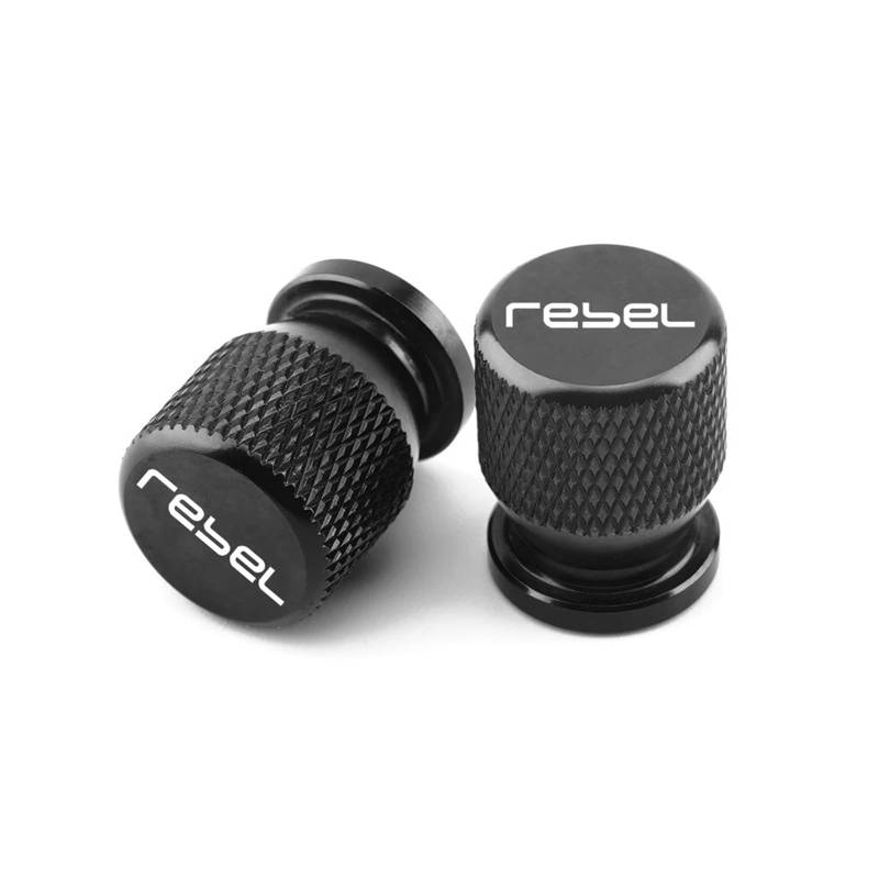 Motorrad-Ventilkernkappe Für Hon@&da Rebel 300 Rebel 500 CMX Rebel300 Rebel500 Motorrad CNC Aluminium Zubehör Rad Reifen Teile Ventil Stem Caps Abdeckung(A) von ENGEBS