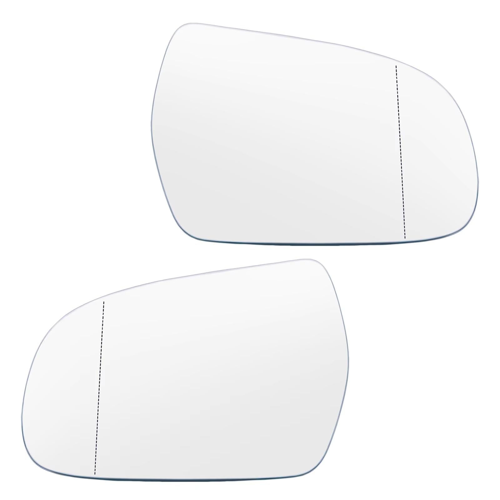 Kompatibel Mit A3 A4 A5 S3 S4 S5 Für Quattro 2011 2012 2013 2014 2015 2016 2017 Seitenspiegelglas Ersatz Weitwinkel(Pair) von ENGOER