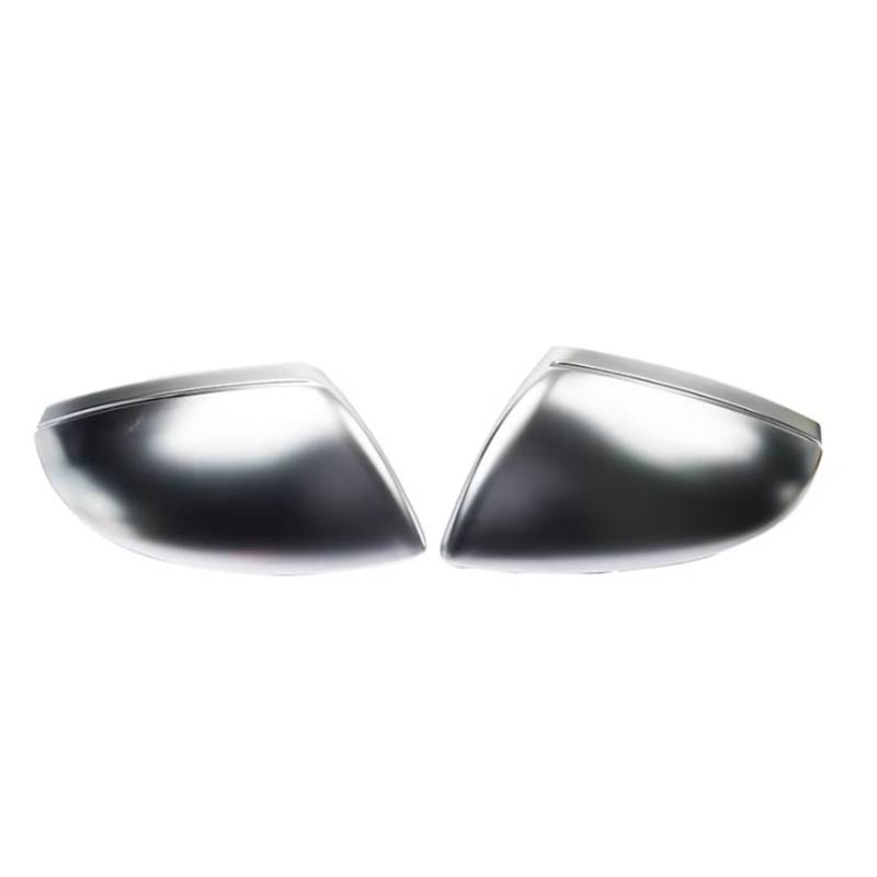 Kompatibel Mit A6 A7 A8 C8 D5 2018 2019 2020 2021, Ersatz-Seitentür-Rückspiegelschutzabdeckung, Verkleidung Aus ABS, Mattem Chrom, Autoteile(With hole) von ENGOER