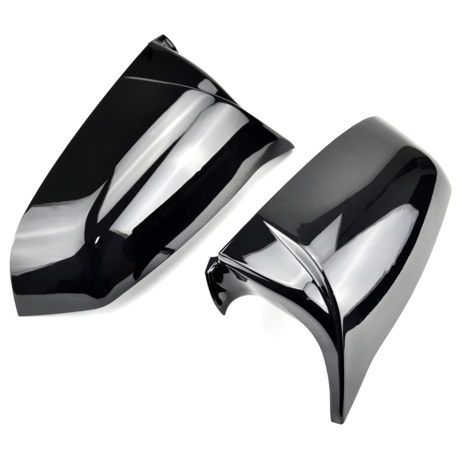 Kompatibel Mit BMW Für 5 6 7 Serie E60 E61 E63 E64 F06 F07 F10 F11 F13 F01 F02 F03 F04 2009-2015 Seitenrückspiegel-Abdeckkappe(Carbon Fiber) von ENGOER