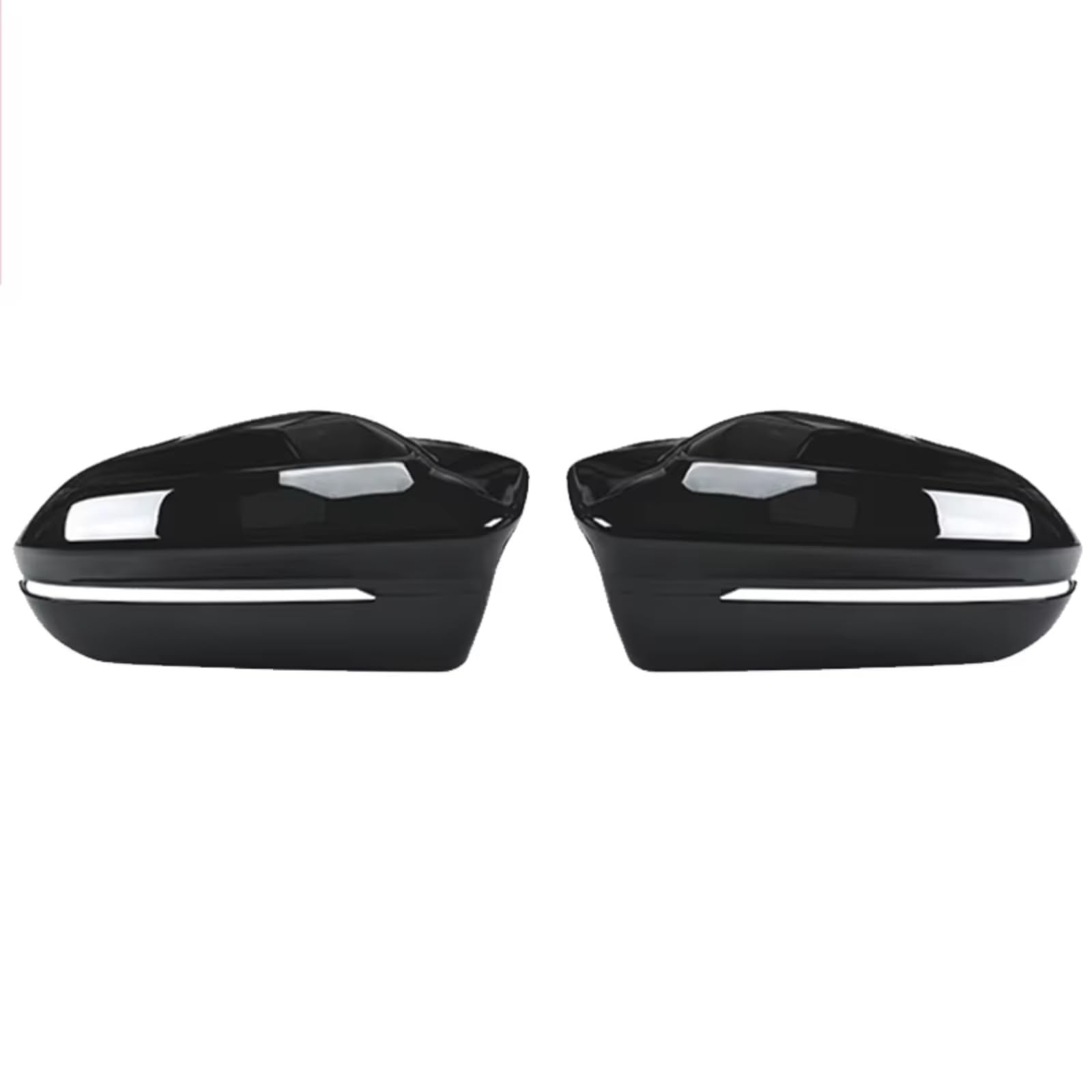 Kompatibel Mit BMW Für 7er 740i I7 VII G70 2023 2024 Bull Horn Rückspiegel Schutzhülle Automotive Außendekoration(Tqw135 01) von ENGOER