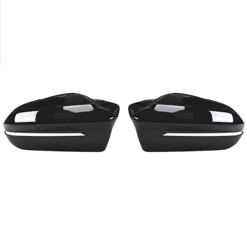 Kompatibel Mit BMW Für 7er 740i I7 VII G70 2023 2024 Bull Horn Rückspiegel Schutzhülle Automotive Außendekoration(Tqw135 01) von ENGOER