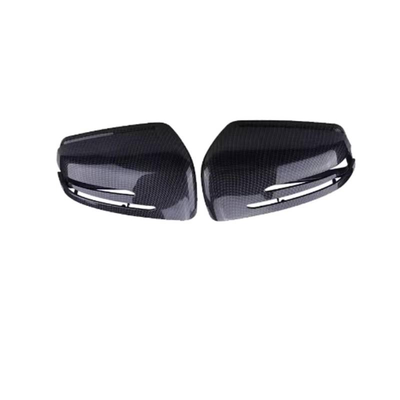 Kompatibel Mit Benz Für ABCES CAL GLK GLA-Klasse W176 W246 W204 W212 C117 X204 X156 2006–2018 Seitenrückspiegelgehäuse(Carbon Pattern) von ENGOER