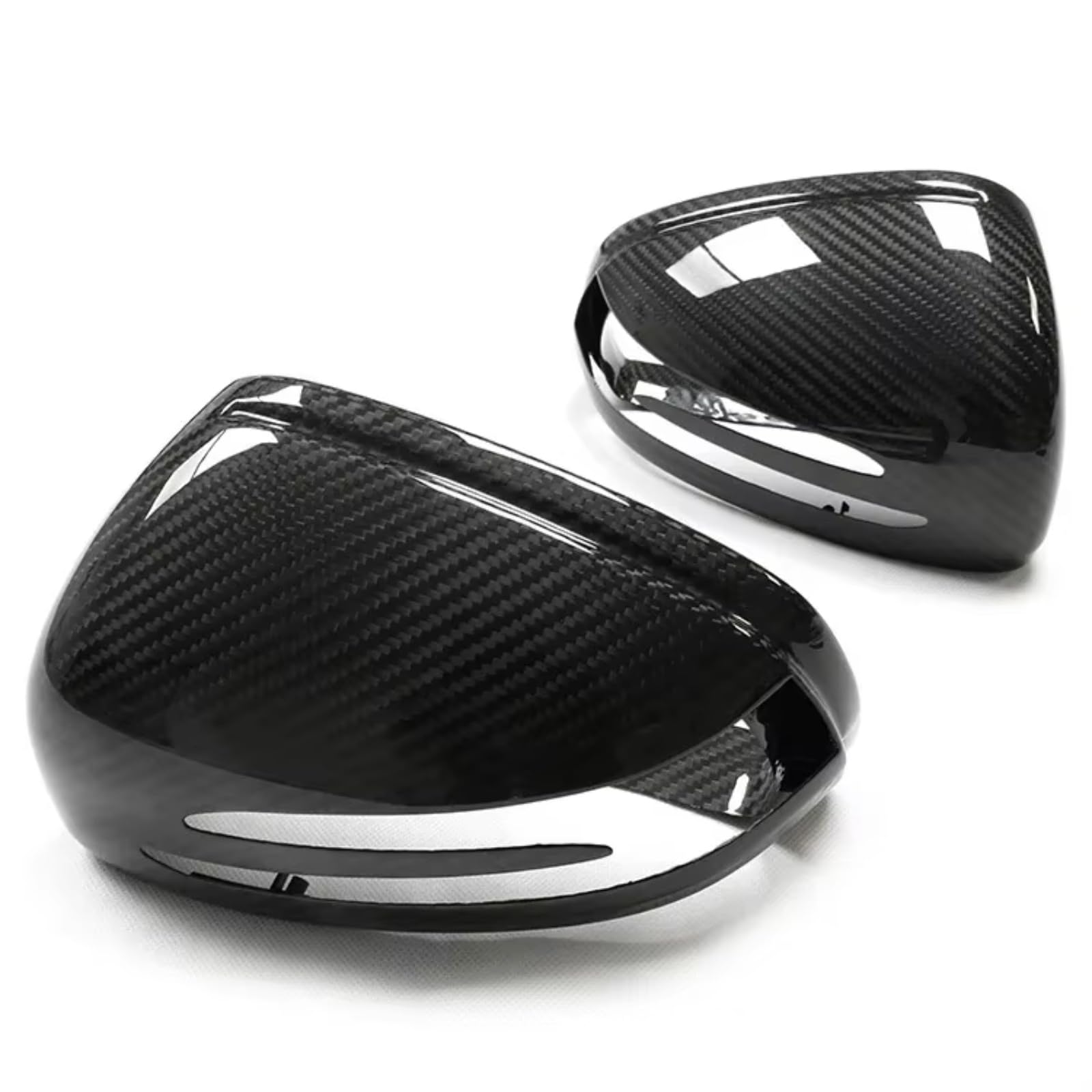 Kompatibel Mit Benz SLK R172 Für AMG GT SLC 2012 2013 2014 2015 2016 2017 2018, 2-teiliges Zubehör Zur Änderung Der Rückspiegelabdeckung(Replacement) von ENGOER