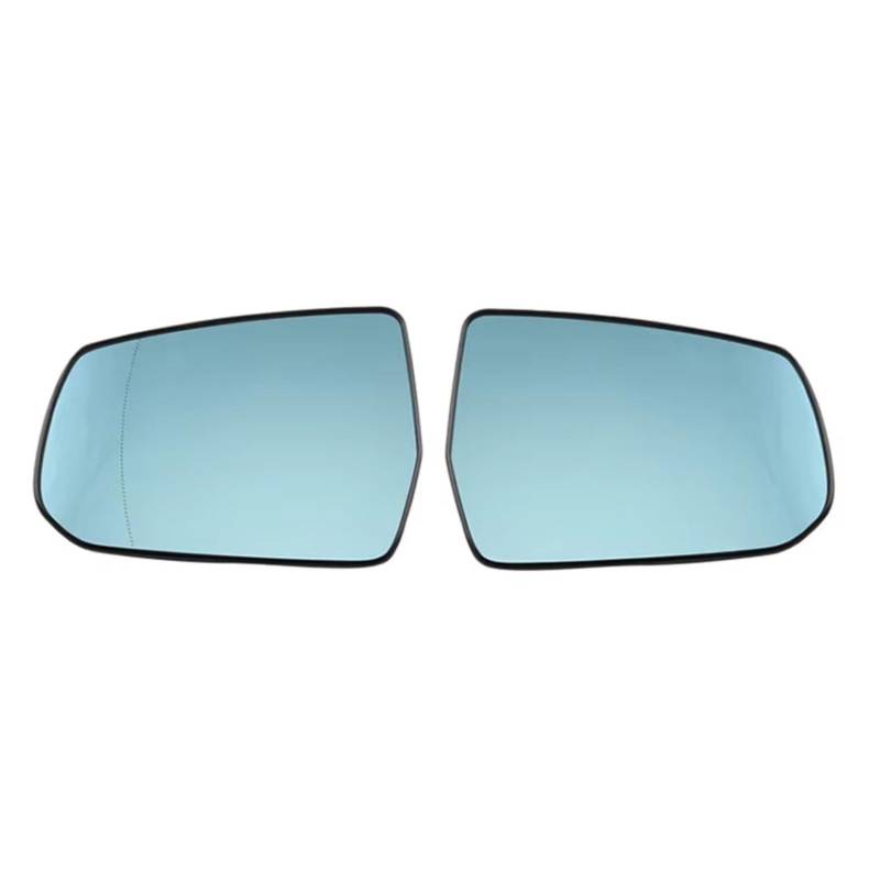 Kompatibel Mit Chevrolet Für Malibu XL 2016 2017 2018 2019 2020 2021 2022 Autozubehör Rückspiegelglas Blaue Linse Mit Heizung(2PCS left and right) von ENGOER