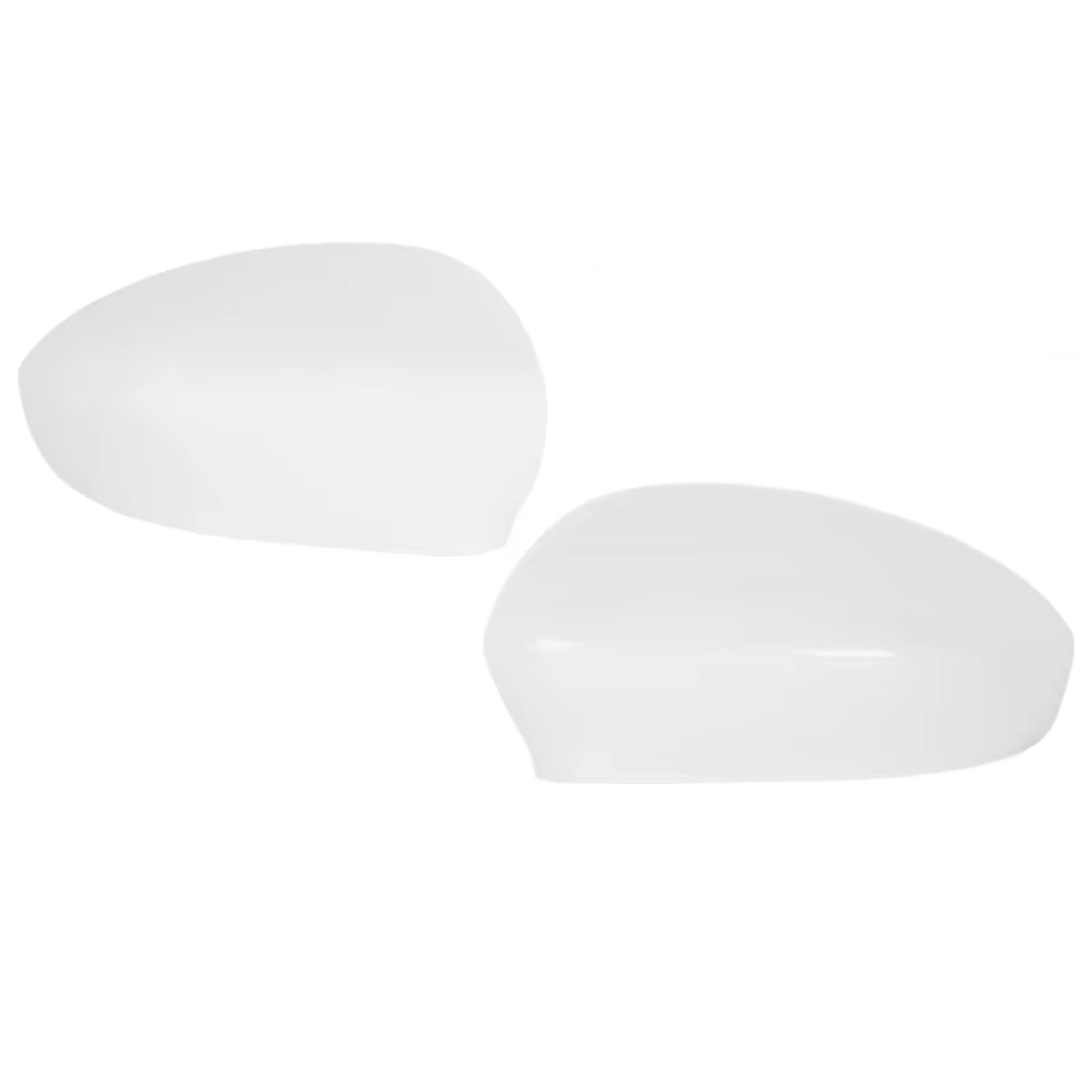 Kompatibel Mit Fiat Für Abarth Für Grande Für Punto 2007 2008 2009 2010 Seitenrückspiegelkappenabdeckung OEM: 735452185 735452186(1pair White) von ENGOER