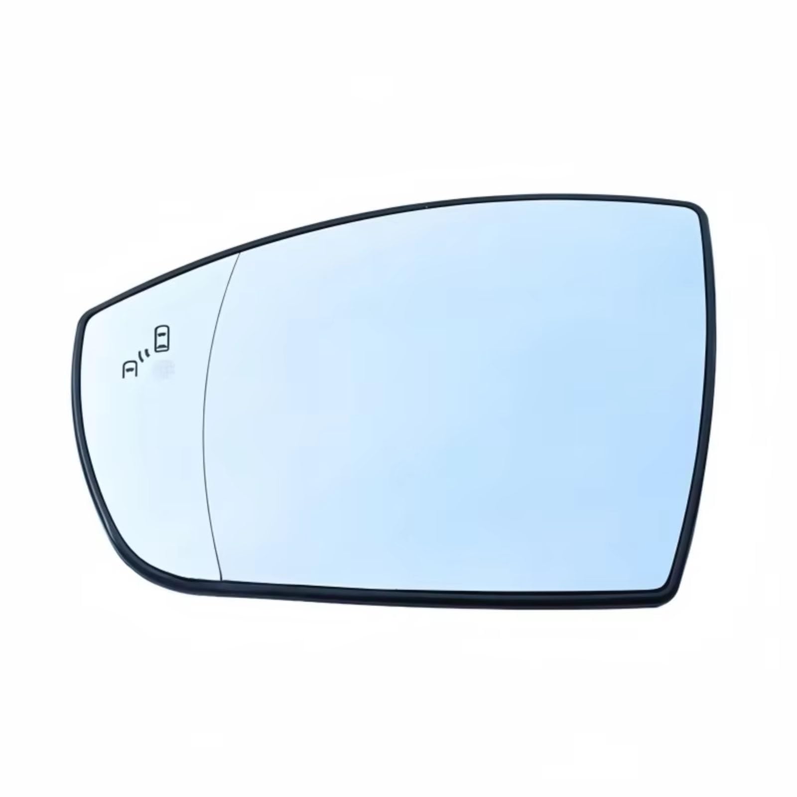 Kompatibel Mit Ford Für Escape Für Kuga Für Ecosport 2013 2014 2015 2016 2017 2018 2019 Rückspiegel-Glaslinse Mit Beheiztem Toten Winkel(Blind spot LH) von ENGOER