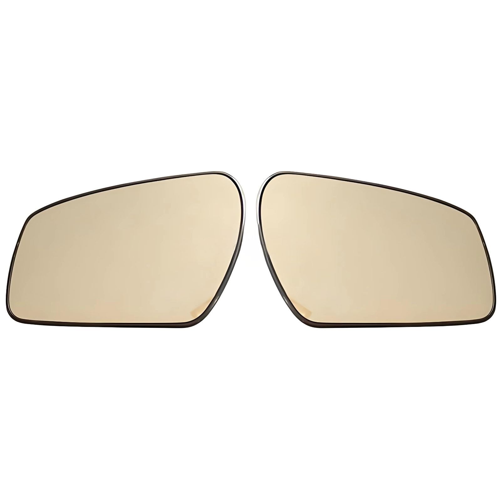 Kompatibel Mit Ford Für Focus 2 Für C-MAX 2003 2004 2005 2006 2007 Auto Rückspiegel Seite Tür Flügel Rückspiegel Glas Auto Teile(Right heat) von ENGOER